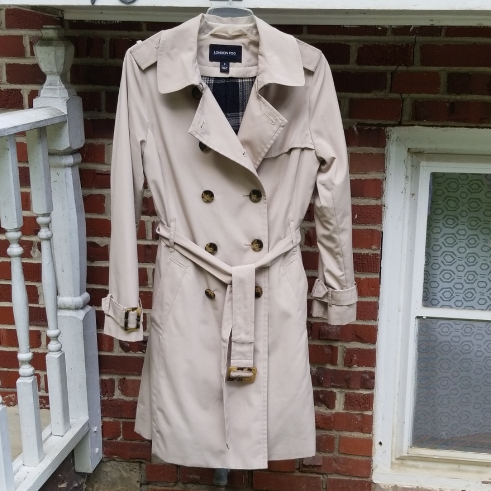 London fog trench coat